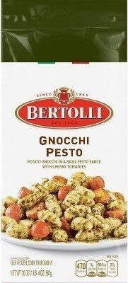 Gnocchi Pesto Potato Gnocchi In A Basil Pesto Sauce With Cherry Tomatoes, Gnocchi Pesto