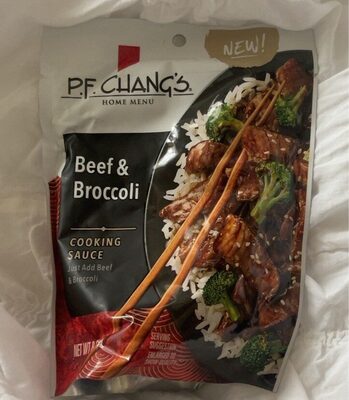 P.F. Chang's Home Menu Beef and Broccoli Cooking Sauce and Marinade, 8 oz.