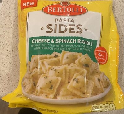 Bertolli Cheese & Spinach Ravioli, Frozen Appetizer, 13 oz.
