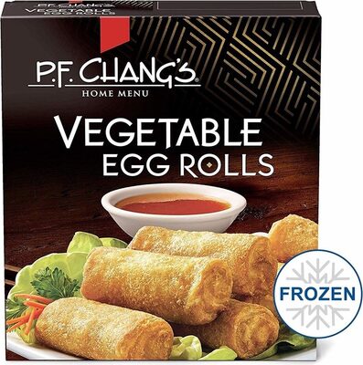P.F. Chang's Home Menu Vegetable Egg Rolls, Frozen Appetizers, 8.8 oz.