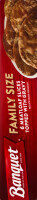 Banquet Family Size Meatloaf Slices Topped with Gravy, Frozen Meal, 24 oz.
