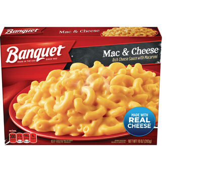 Banquet Mac and Cheese, Frozen Meal, 10 oz.