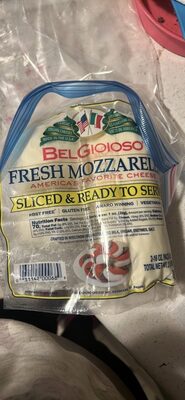 Fresh Mozzarella Cheese Slices, Mozzarella