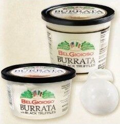 Burrata With Black Truffles, Black Truffles