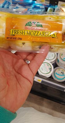 Fresh Mozzarella Zesty