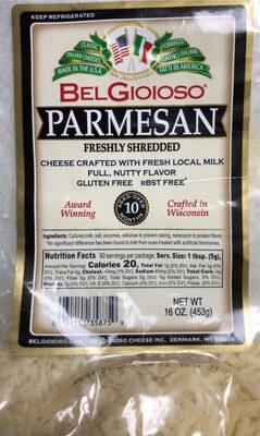 Parmesan Freshly Shredded Cheese, Parmesan