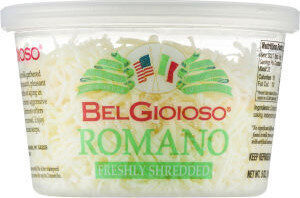 Romano Freshly Shredded Cheese, Romano