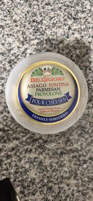 Asiago, Fontina, Parmesan, Provolone Four Cheeses, Asiago, Fontina, Parmesan, Provolone