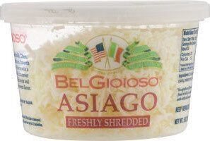 Asiago Freshly Shredded Cheese, Asiago