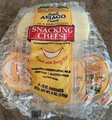 Fresh Asiago Fresco Snacking Cheese, Asiago Fresco