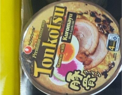 Tonkotsu Premium Ramen Noodle Soup With Kuromayu Black Garlic Oil, Tonkotsu With Kuromayu Black Garlic Oil
