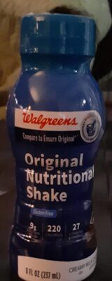 Creamy Milk Chocolate Flavored Regular Nutritional Shake, Creamy Milk Chocolate