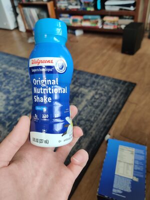 Vanilla Flavored Regular Nutritional Shake, Vanilla