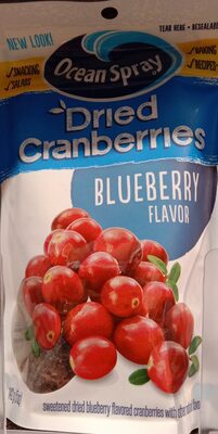 Dries Cranberries, Blueberry