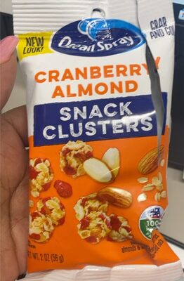 Ocean Spray, Craisins, Fruit Clusters, Cranberry Almond, Cranberry Almond