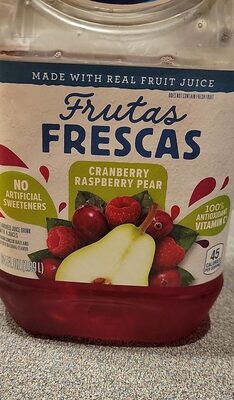 Ocean Spray 8/64Oz Frutas Frescas Cranberry Raspberry Pear, 64 Fl Oz, Cranberry; Raspberry; Pear