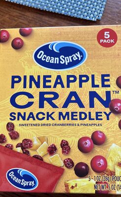 Pineapple Cran Snack Medley, Pineapple