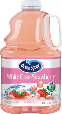 White Cranberry Strawberry Flavored Juice Drink With Another Juice From Concentrate, White Cranberry Strawberry