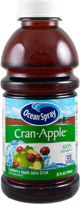 Cranberry Apple Juice Drink From Concentrate, Cranberry Apple