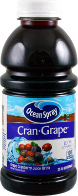 Grape Cranberry Juice Drink From Concentrate, Grape Cranberry