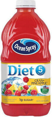 Cran - Pineapple Juice Drink, Cranberry; Pineapple