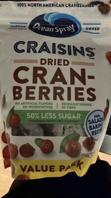Ocean Spray Craisins Dried Cranberries Value Pack!, 20 Oz