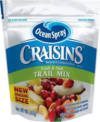 Dried Cranberries Fruit & Nut Trail Mix