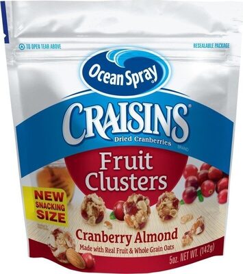 Almond Snack Clusters Dried Cranberries, Cranberries