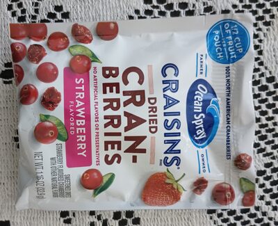 Ocean Spray, Craisins, Dried Cranberries, Strawberry, Strawberry