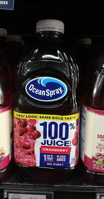 Cranberry Blend Of 4 100% Juices From Concentrate, Cranberry