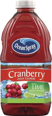 Cranberry With Lime Juice Cocktail, Cranberry