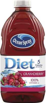 Diet Cran-Cherry Juice Drink, Cranberry Cherry