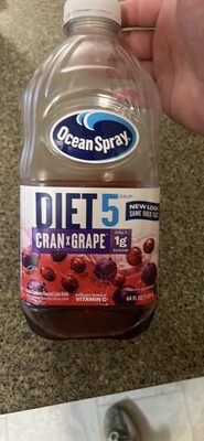 Grape Cranberry Juice Drink From Concentrate, Cran Grape