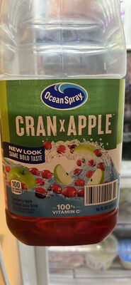 Cranberry Apple Juice Drink From Concentrate, Cranberry Apple
