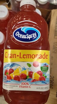 Cranberry Lemonade With Another Juice From Concentrate, Cranberry Lemonade