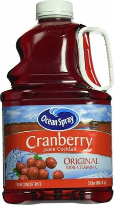 Original Juice Cocktail From Concentrate, Cranberry