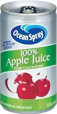 100% Apple Juice From Concentrate, Apple