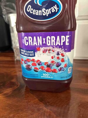 Cran-Grape Juice Drink, Grape Cranberry