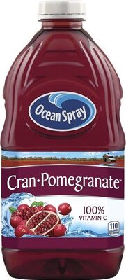 Juice Drink From Concentrate, Cranberry Pomegranate