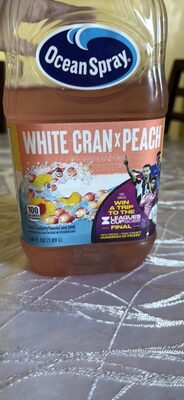 White Cran-Peach Juice Drink, White Cranberry Peach