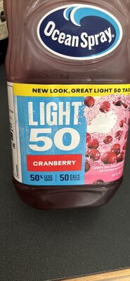 Ocean Spray, Light Juice Drink, Cranberry , Cranberry 