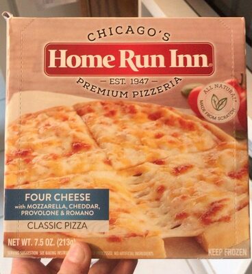 Four Cheese With Mozzarella, Cheddar, Provolone & Romano Classic Pizza, Four Cheese