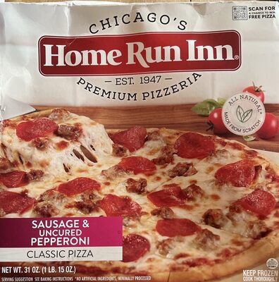 Sausage & Uncured Pepperoni Classic Pizza, Sausage & Uncured Pepperoni
