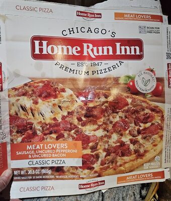 Meat Lovers Sausage, Uncured Pepperoni & Uncured Bacon Signature Pizza, Meat Lovers