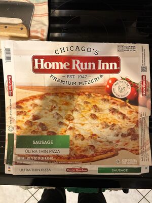 Sausage Ultra Thin Pizza, Sausage