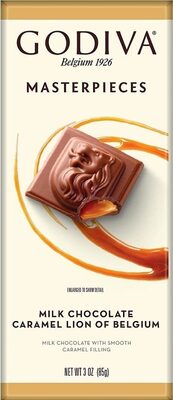 Masterpieces Milk Chocolate, Caramel Lion Of Belgium