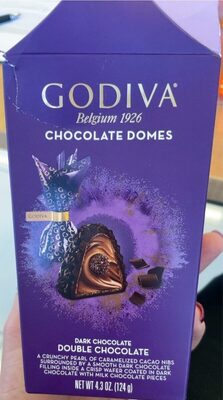 Double Dark Chocolate Domes, Double Dark Chocolate