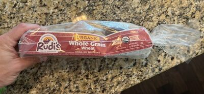 Organic Whole Grain Wheat English Muffins, Whole Grain Wheat