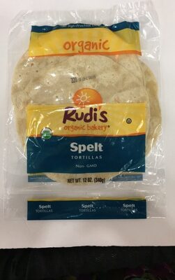 Organic Spelt Tortillas, Spelt