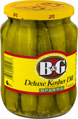 Deluxe Kosher With Whole Spices Dill Spears